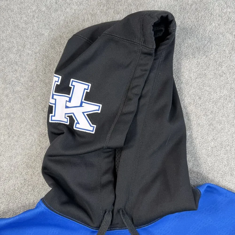 Kentucky Wildcats Nike Therma-FIT Hoodie Men's Large Blue Pullover Sweatshirt